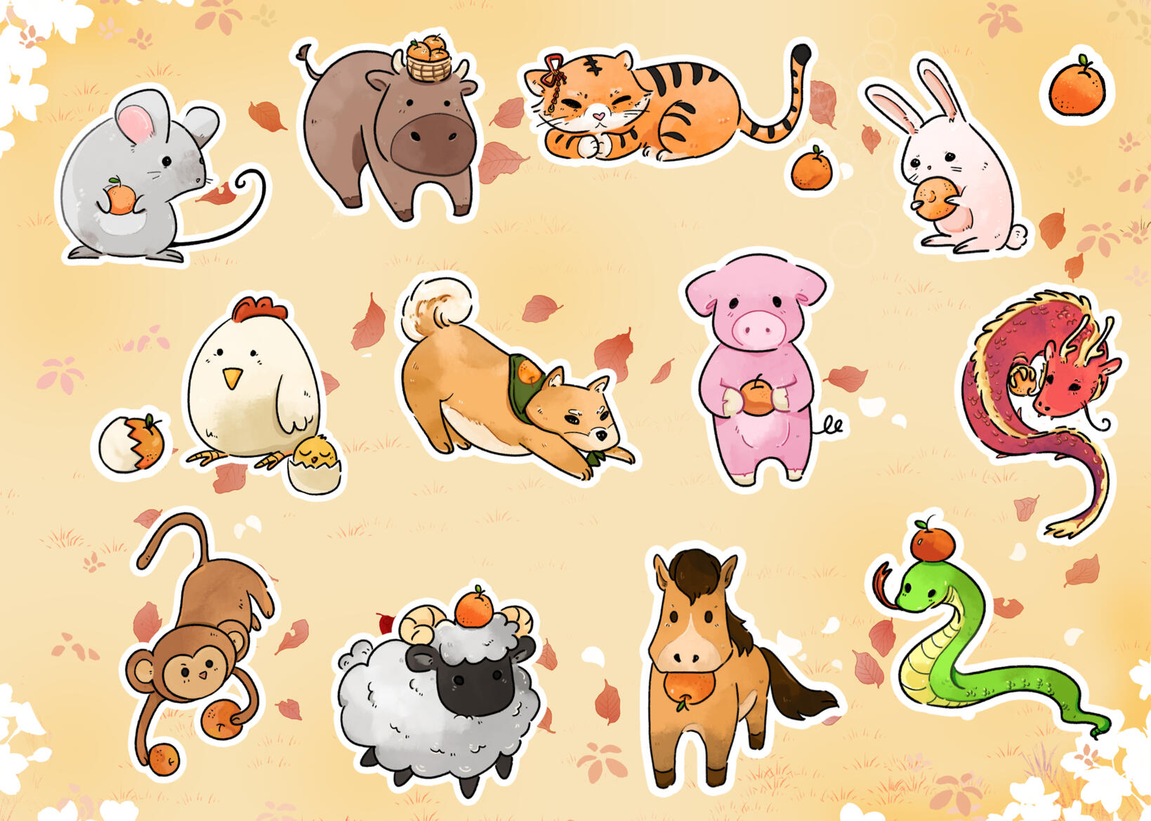 animal stickers